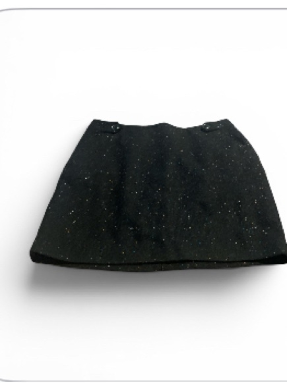 Outback Red Black Sparkle Mini Skirt